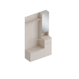 Прихожая с зеркалом 